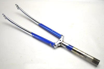 TANGE 3J CHAMPION RACE BICYCLE 27" WHEEL 1" THREADED CR-MO FORK 205 MM STEERER - Image 1 of 4