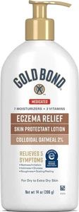 Loción corporal Gold Bond Medicated Extra Strength, 14 oz - Calma y alivia - Imagen 1 de 8