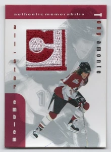 2000 ITG Be a Player Emblem - All Star Jersey Tony Amonte #E-27 From "CCM" Patch - Picture 1 of 2