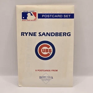 Ryne Sandberg set completo di 8 cartoline MLB licenza ufficiale Chicago Cubs - Foto 1 di 11