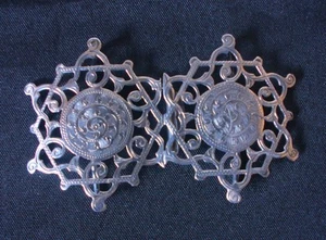 Solid Silver Stunning Nurse's Belt Buckle Hallmarked date 1907 By Sydney & Co - Picture 1 of 9