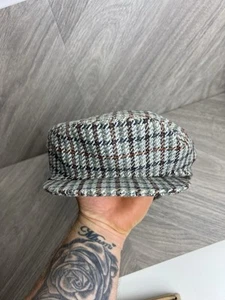 Gorra plana de lana Autocap vintage hecha en Escocia - TAMAÑO medida en la imagen - Imagen 1 de 4