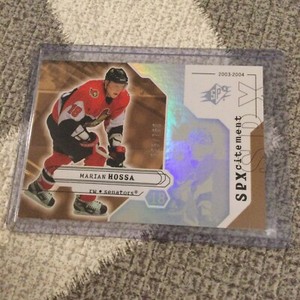 2003-04 SPx SPXcitement /750 Marian Hossa #141 HOF