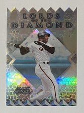 Barry Bonds 1998 Topps LORD OF THE DIAMOND Refractor Die Cut Insert Card #LD9