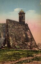 colombia, CARTAGENA, Garita en la Fortaleza San Felipe (1920s) Postcard