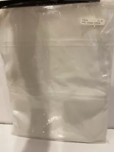 Opened Unused Zweigart White Cotton Cross Stitch Afghan fabric - 18 ct - 55"x43” - Picture 1 of 10
