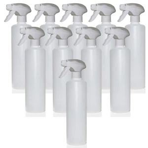 10x 500ml Leerflasche Sprühkopf Sprühflasche Arbeitsflasche OPUS HDPE InovaTec - Bild 1 von 6