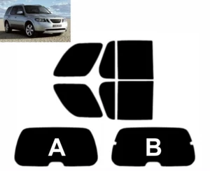 Vorgeschnittene Fensterfarbe für Saab 9-7X 5-türig 2005-2008 Heckbausatz - Bild 1 von 4