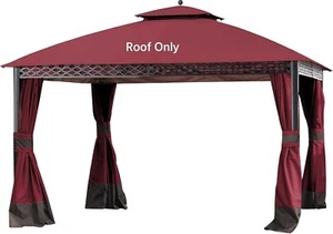 Replacement Top Cover for 10X12Ft Oakmont Gazebo L-GZ1188PST-A or Pinehurst - Picture 1 of 7