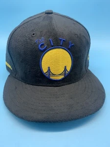 Mütze Golden State Warriors New Era Wildleder Strapback The City - Bild 1 von 12