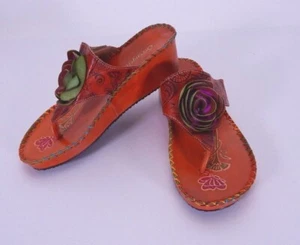 Serengeti Women's Leather Colorful Shoes Size 7 - Picture 1 of 8