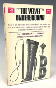 First Printing   Michael Leigh   The Velvet Underground   MacFadden Books   1963 - Picture 1 of 4