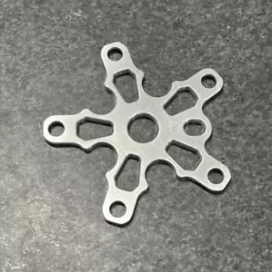Snap BMX Products bolt on Spider - 5 bolt 19mm - Raw Finish - Picture 1 of 1