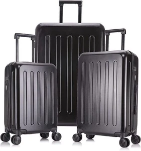 Koffer Reisekoffer Trolley Travel Schwarz Kofferset Reisekofferset - Bild 1 von 1