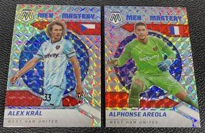 2021-22 Panini Mosaic Premier League Areola / Kral Men of mastery lot A68 - Picture 1 of 2