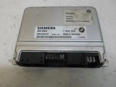 ORDENADOR MOTOR BMW 323i 1999 2000 7500255 ECM PCM ECU OEM Foto 1 de 4