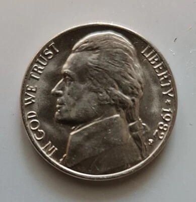 COIN VINTAGE AUTHENTIC UNITED STATES FIVE CENTS 1982 LIBERTY - Image 1 of 2