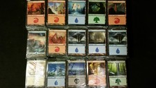 Sealed Magic The Gathering MTG land packs