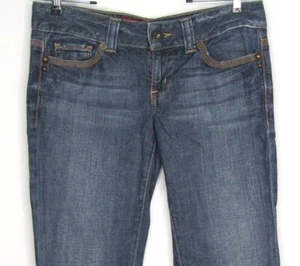 Jeans donna Guess 81 taglia 30 denim lavaggio scuro elasticizzato stile Y64E5096 - Foto 1 di 8