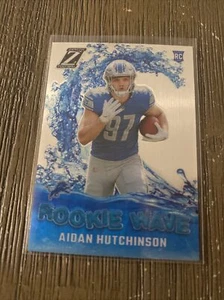 AIDAN HUTCHINSON lions 2022 Zenith Rookie Wave #RW-AH Prizm RC - Picture 1 of 3