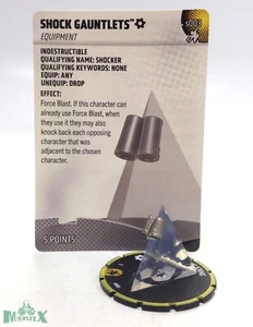 Heroclix Spider-Man: Beyond Amazing set Shock Gauntelets #S003 ¡objeto con tarjeta! - Imagen 1 de 1