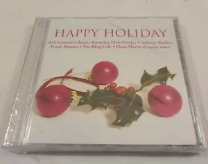 NEW (case cracked) Happy Holiday CD 25 Christmas Classics Elvis, Mathis, Sinatra - Picture 1 of 4
