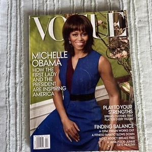 Vogue Magazine Michelle Obama Spring Fashion 2013 - Picture 1 of 2