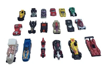 Lot Of 18 Hot wheels Mixed Cars Un-searched Loose Race Cars Muscle Car Trucks - Image 1 of 4