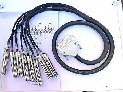 Mogami D-Sub DB25 Tascam - Female Jack TRS Balanced Rean Neutrik - Image 1 of 4