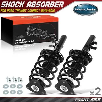2 передние полные стойки и пружины пружины в сборе для Ford Transit Connect 2014-2016 - Изображение 1 из 4