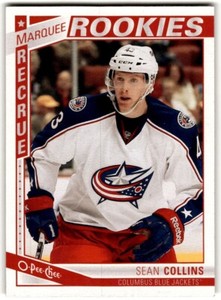 2013-14 O-Pee-Chee Sean Collins Rookie #504 Columbus Blue Jackets