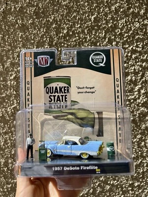 M2 MACHINES 1957 DE SOTO FIREFLITE R04 DIORAMA CHASE！ - Image 1 of 4