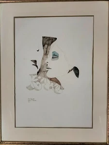 LONGINOTTI GIANNI (Padova 1927 - 2007) Studio per Memoria 1974 cm. 35 x 50 - Picture 1 of 6