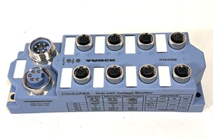 Turck JBBS-57-E811 DeviceNet Hub con sensor de monitor de voltaje caja de conexiones de 8 puertos - Imagen 1 de 8