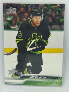 Joe Pavelski 2023-24 Upper Deck Series 1 Hockey No. 56