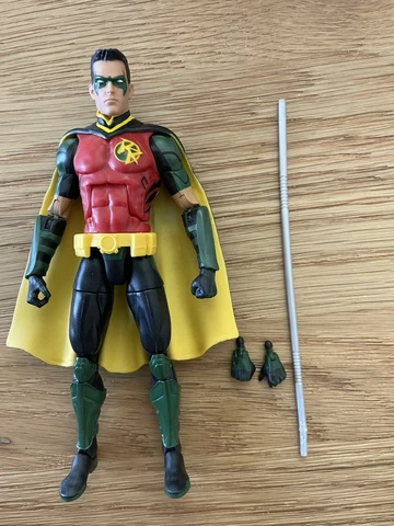 DC Multiverse Red Robin (Tim Drake) Killer Croc BAF Action Figure 6” Cover