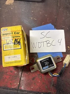 MPA Import Car Voltage Regulator Vintage 75-1265 / 329898100 / YR-IS222 - Picture 1 of 2