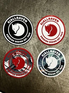 Fjallraven Stickers 4 OutdoorDecals Camping Northface Patagonia Fishing Stickers - Picture 1 of 4