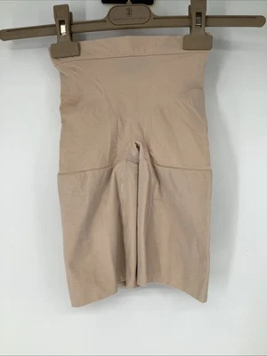 Pantalones Cortos Spanx Mujer S Suave Desnudo Medio Muslo Modelador Power T73 Foto 1 de 4