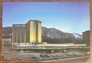 Caesars World Resort Casino Hotel Lake Tahoe NV Postcard Unposted Arial View - Picture 1 of 2