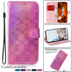 Für Samsung Galaxy Note 20 Ultra 10 Plus Bunt Karten Wallet Handy Hülle Cover - Bild 1 von 36