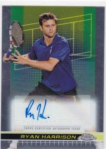 2024 Topps Chrome Tennis AUTOGRAPH #TCA-RHN Ryan Harrison - Picture 1 of 2