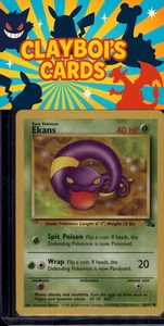 Ekans Fossil Pokemon 46/62 Common Near Mint or Better - Picture 1 of 2