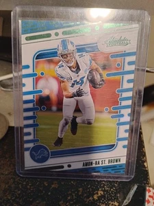 2024 Panini Absolute Green Foil #33 Amon-Ra St. Brown - Picture 1 of 1