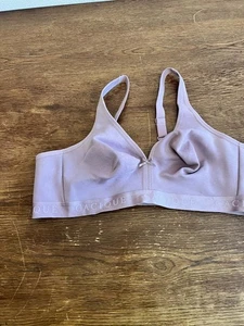 Cacique 42C Unlined Full Coverage Bra No Wire Mauve Rose Dust Comfort Stretch - Picture 1 of 5