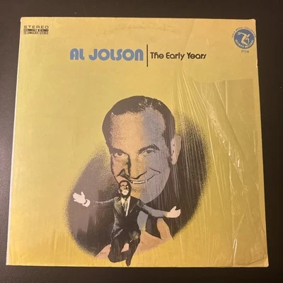Al Jolson - The Early Years 1973 Vinyl LP Record Shrink Wrap Still On - Image 1 of 4