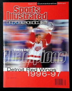 Detroit Red Wings Stanley Cup Sports Illustrated 1996-97 Gedenkausgabe - Bild 1 von 3