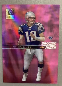 2004 DONRUSS ELITE TOM BRADY PT10 PASSING THE TORCH 860 /1000 REFRACTOR! - Picture 1 of 2