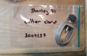 Vintage Stanley no 71 Router Plane Cutter Collar Clamp Woodworking Old Tools - Picture 1 of 1