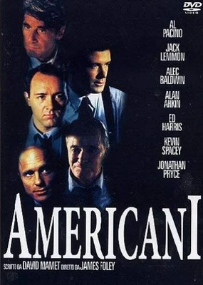 Americani (DVD) Al Pacino Jack Lemmon Alec Baldwin Alan Arkin Ed Harris - Image 1 of 2